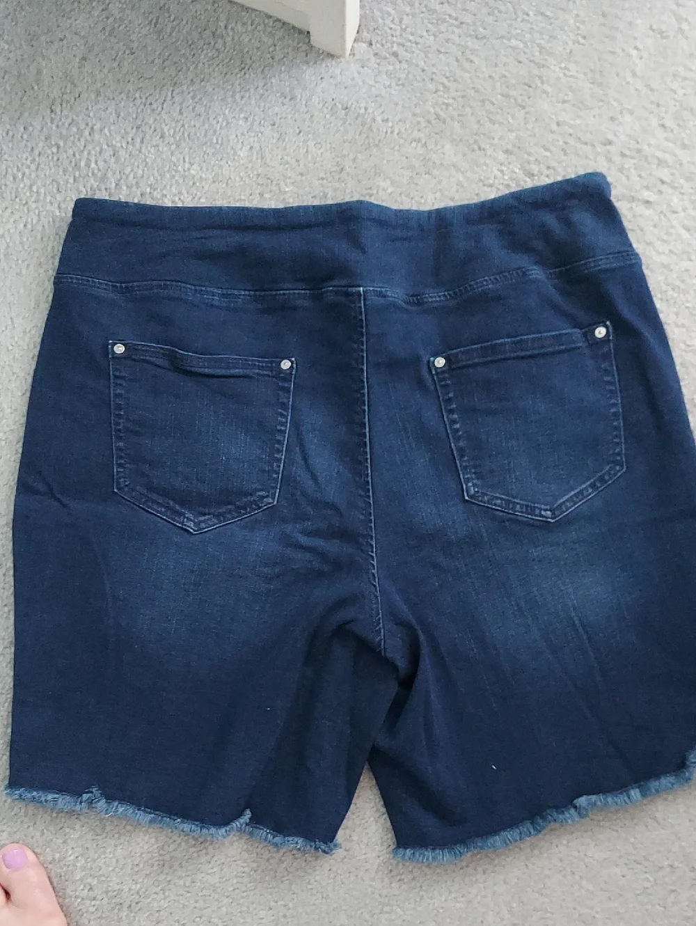 Belle By Kim Gravel Denim Shorts - Picture 7 of 7